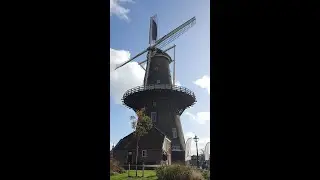 Beautiful Netherlands || Windmill || Molen De Valk || Museum De Valk