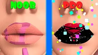 Lip Art 3D! - All Levels Part #2 (iOS, Android)