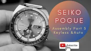 Seiko Pogue 6139-6002 - " At the Bench " - Assembly Stage 2 - Part 5