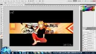 Speed Art: Uzumaki Naruto Banner
