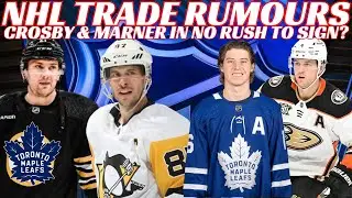 NHL Trade Rumours - Leafs, Ducks, Crosby No Rush to Sign? JVR To Leafs? Demko & Formenton Retires?