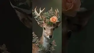 Beautiful Deer created with Midjourney, Luma and Runway