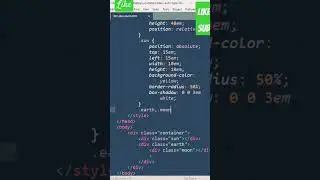 solar system in html css #coding #cssanimation #css #shortvideo #shorts #short #html