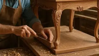 Inside a Modern Woodworking Workshop | Where Wood Becomes Art in Every Cut