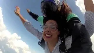 Juanita of Christrana, TN loves to skydive!