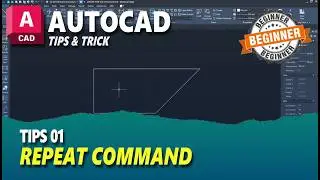 AutoCAD Tips 01 Repeat Command