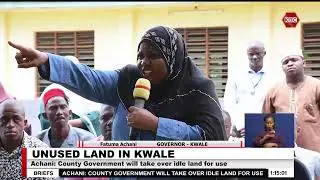 Absentee landlords warned over idle land in Kwale