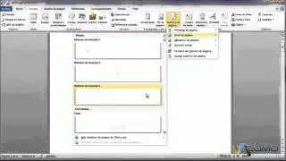 How to add page numbers in Word 2010