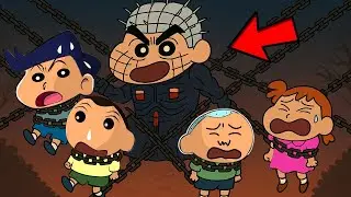 Killer Shinchan Tortured His Friends In DBD 😱🔥 | Shinchan Playing Dead By Daylight | Funny Game 😂