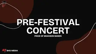 2025 Pre-Festival Concert - Branson Bands Livestream