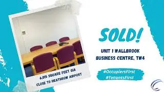 Sold! - Unit 1 Wallbrook Business Centre, TW4