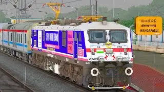 Hazrat Nizamuddin - K.S.R. Bengaluru Rajdhani EXP | Train Simulator gameplay | RAILROAD | NTG GAMING