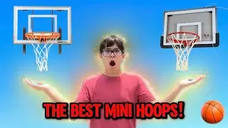 TOP 5 BEST Mini Hoops Of 2024! *Epic*