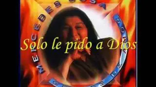Mercedes Sosa - Sólo le Pido a Dios