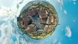 Filmato realizzato con foto 360° da Drone Prima Parte