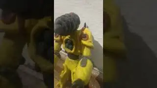 дрель мен титан из пластилина