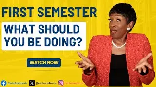 First Semester | What should you be doing?