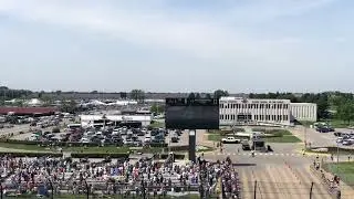 2022 Indy 500 last 2 laps￼ turn 2 From stand fans cheering for Marcus Ericsson