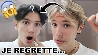 JE ME SUIS COLORÉ LES CHEVEUX TOUT SEUL ! (j'ai pleuré en voyant le résultat...)