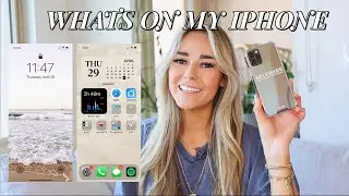 WHATS ON MY IPHONE SPRING EDITION 2021 *top apps + how i lock my apps to cut down screen time*