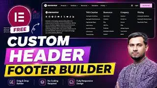 Free Elementor Header & Footer Builder Plugin  Ultimate Addons For Elementor by Freelancer Mannan