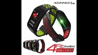 4Fit Gen V2.0 Smartband with Colour Display cara penggunaan 4fit band
