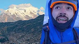 Mi primera montaña de 6000m en solitario - Illimani (6438m)