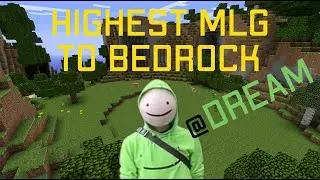 MLG TO BEDROCK | DREAM MINECRAFT | @DREAM | WOLF OP