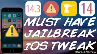 MUST Have App For Any iOS Device That is Jailbroken With Unc0ver JAILBREAK, Odyssey Or CheckRa1n
