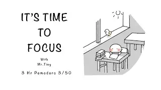 3-HOUR STUDY WITH ME | Early morning Lofi | Pomodoro timer 3x50| Study & Work | Deep Focus | Lofi 🌤