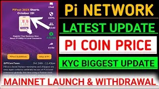 Pi Network New Update/Pi Network Mainnet Update/Pi Coin Price Prediction/Pi Fest Biggest Update/#pi