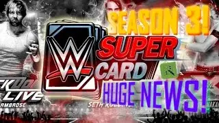 HUGE SEASON 3 NEWS! NEW TIERS & CARDS CONFIRMED! : WWE SuperCard