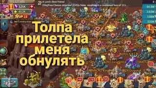 Lords Mobile - Принимаю сбор от макс прокачки! Очень больно!? Забайтил весь К755
