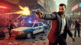 The Most INSANE Police Chases in GTA V!