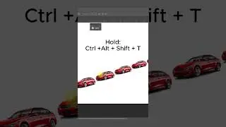 Make duplicate the car in Photoshop | easy tips