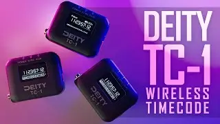 DEITY TC-1 Timecode Generator — Automating video and sound sync demonstration