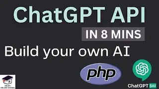 Online School- | How to Use Chat GPT API for Beginners | Build your own AI | PHP
