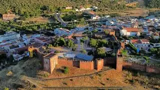 Portugal Algarve - Silves castle, mill and dam