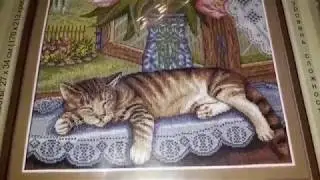 "ЛЕЖЕБОКА" от PANNA Обзор набора /вышивка крестом