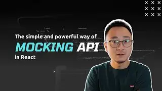 Mocking backend API with React - Using mirage.js
