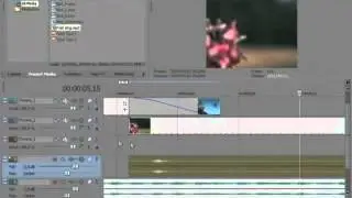Sony Vegas Урок 14 Добавл и управл аудио и видео треками 2часть