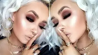 SOFT MATTE BROWN SMOKEY EYE | Makeup Tutorial