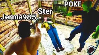 Jerma Plays Ranch Simulator Shooter Game w/ @vinesauce @Pokelawls @ster (Cat Betrayal Arc)