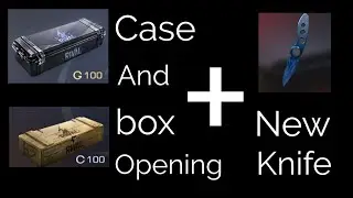 Case And Box Opening+New Knife | Standoff2