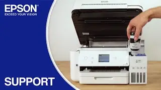 Epson EcoTank ET-4760 | Filling the Ink Tanks