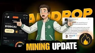 Hot Coin Mining New Update | Hot Wallet Airdrop Listing Update | Hot protocol Airdrop Withdrawal