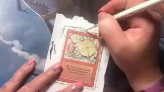 Floating Border MTG Alter: Wheel of Fortune: Time Lapse