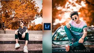 Moody Orange Tone Lightroom Mobile Tutorial | Lightroom Free Dng Presets