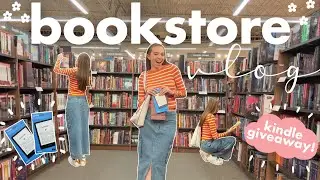 going book shopping and giving people kindles + kindle paperwhite giveaway📖💕