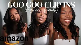 Clip In Hair Extension Install; First Time | GooGooHair